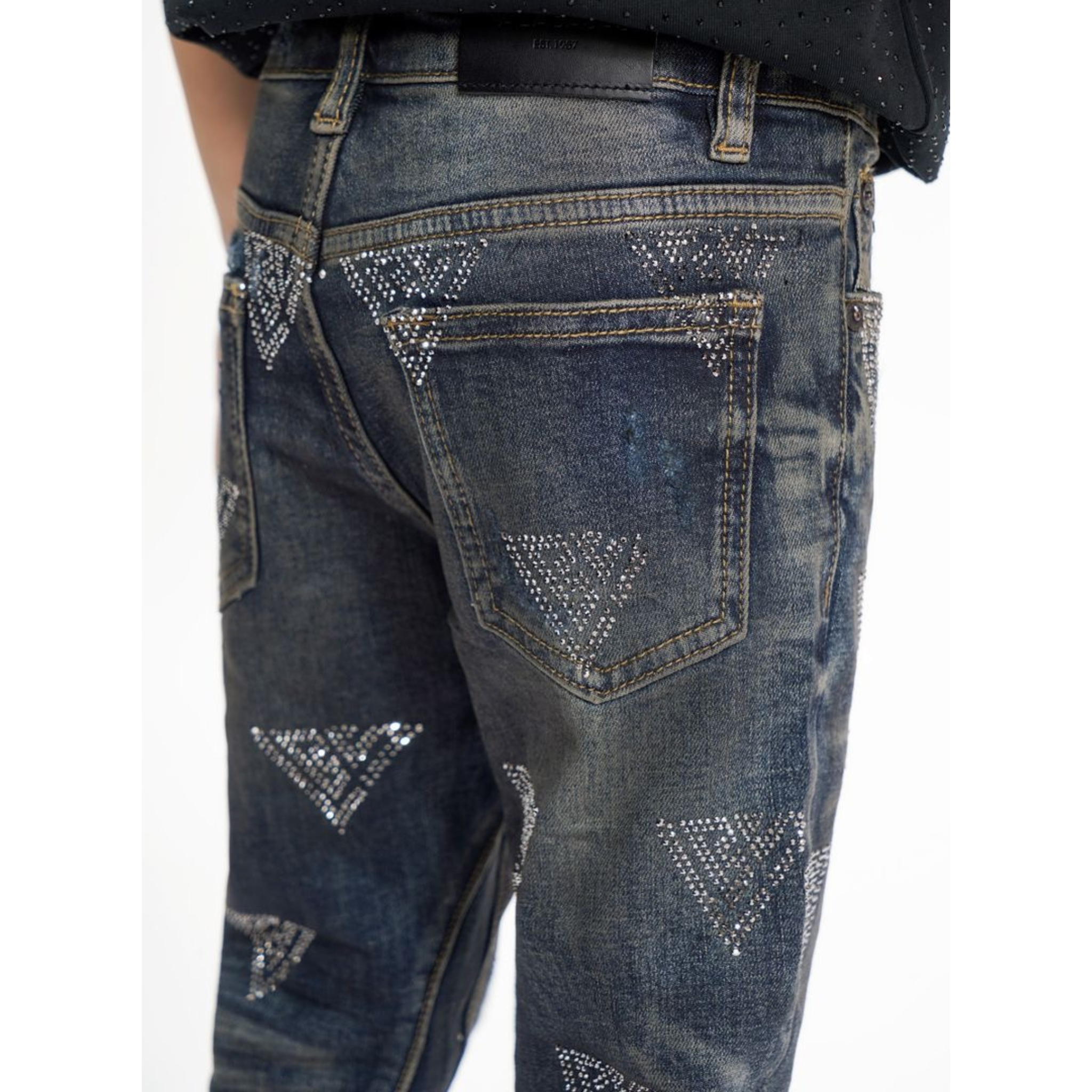 Kids Valabasas "Show" Jeans (Dark Blue)