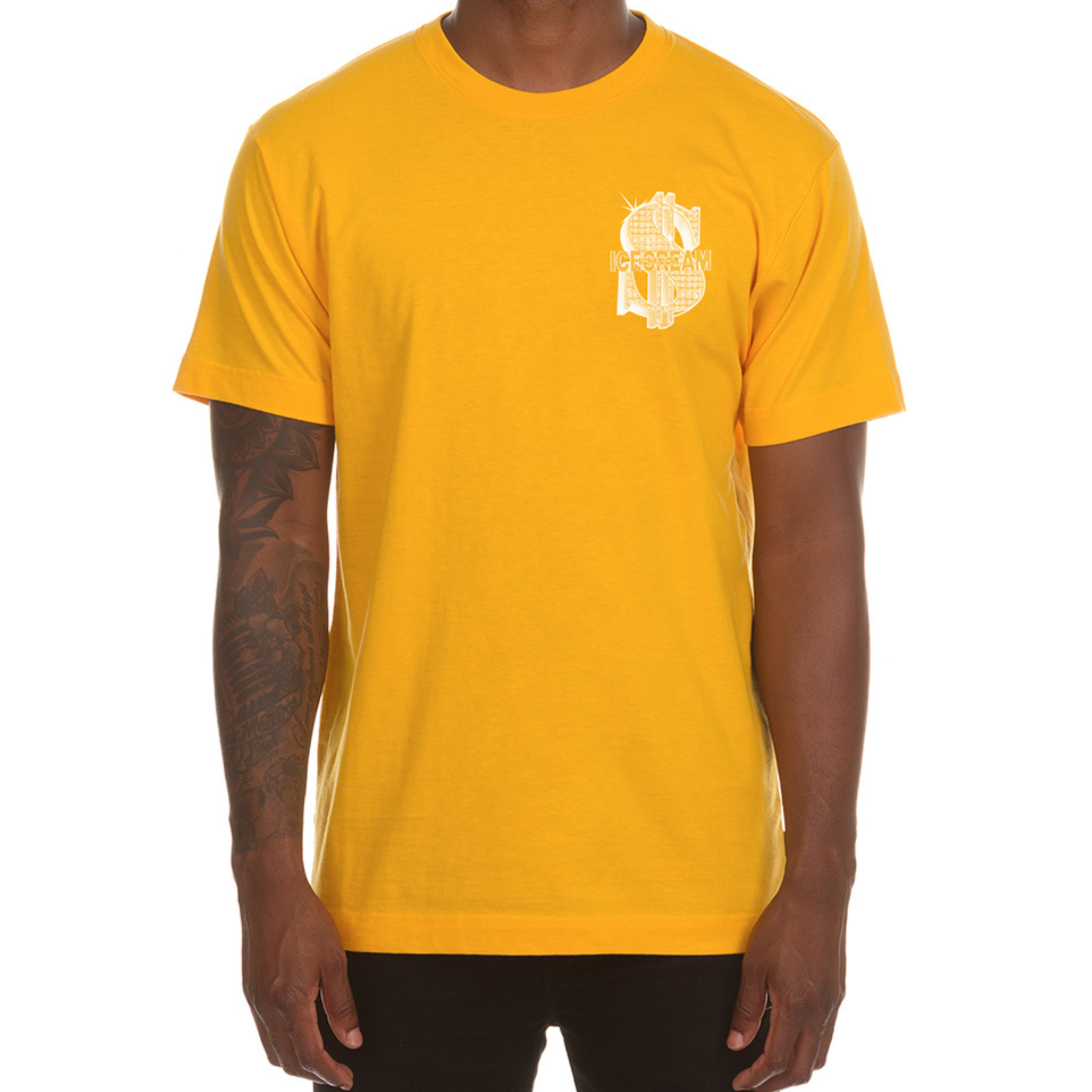 Icecream Stairs To Success SS Tee (Gold Fusion)