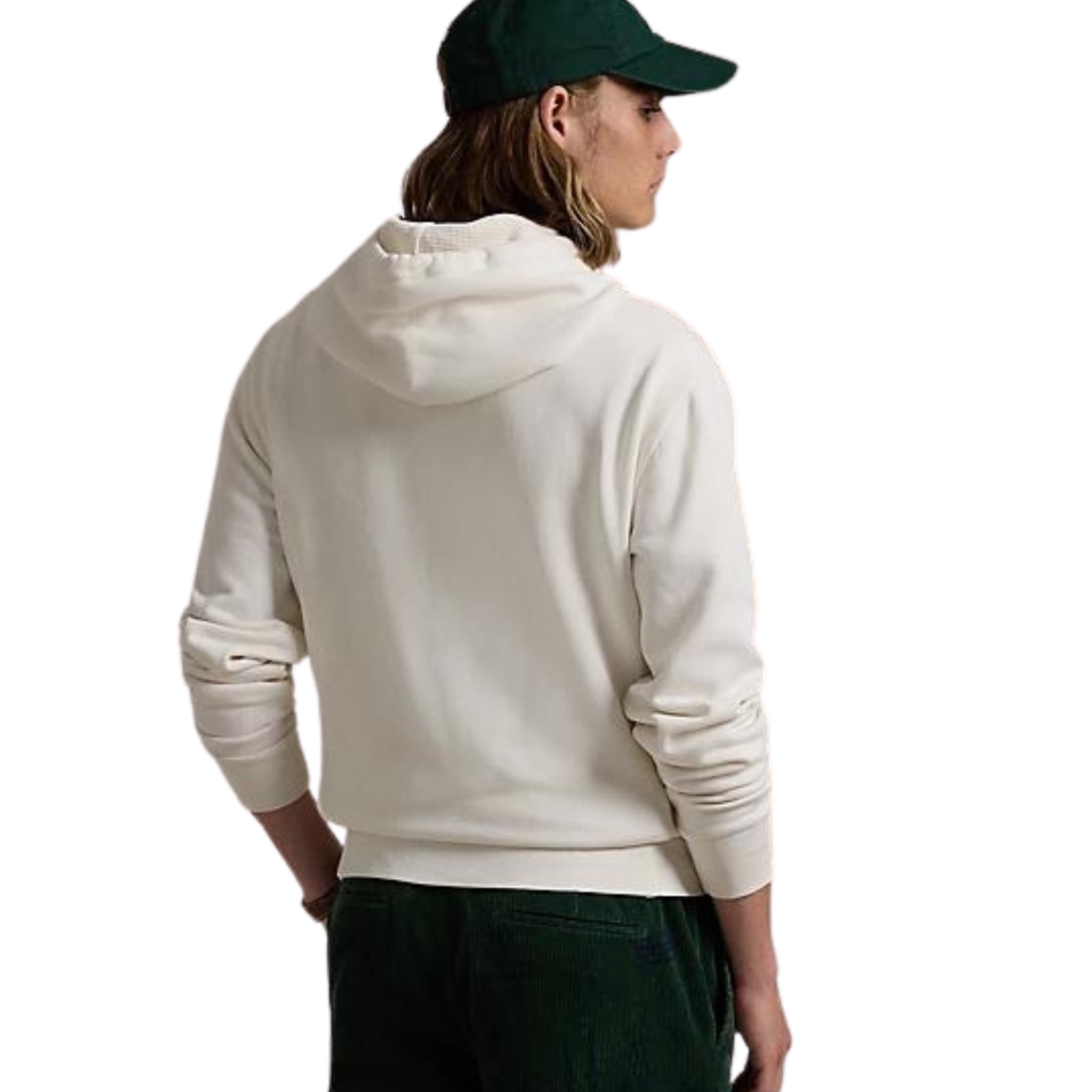 Polo Ralph Lauren P-Wing Fleece Hoodie (White)