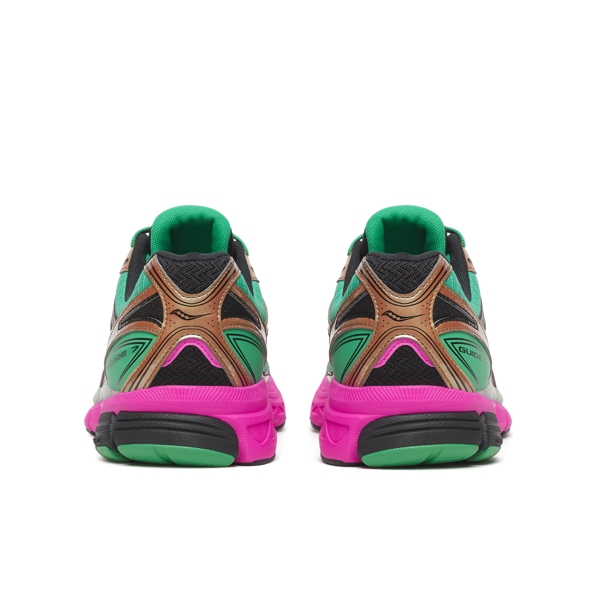 Mens Saucony ProGrid Guide 7 (Green/Bronze) - Saucony