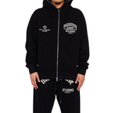 Memory Lane Studio Zip Hoodie (Vintage Black)