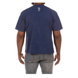 Billionaire Boys "To The Moon" SS (Cropped Fit) (Navy)