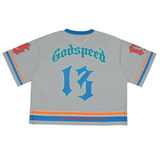Godspeed "First Down Jersey" (Grey/Blue/Orange)