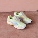 Mens Saucony ProGrid Omni 9 (Lime/Orchid) - Saucony