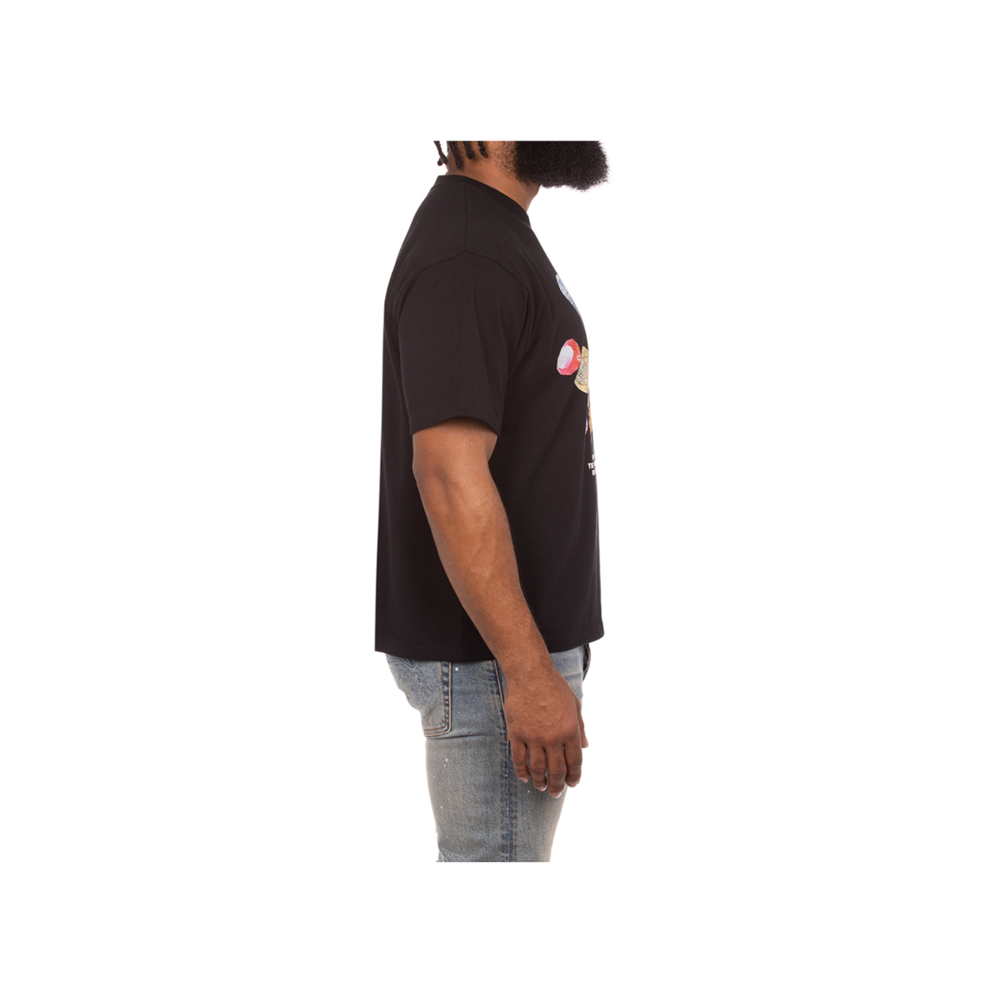 Billionaire Boys Club Smile SS Knit CROPPED FIT (Black) - Billionaire Boys Club