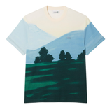Lacoste Men's Printed Jersey T-Shirt (Multi Color)