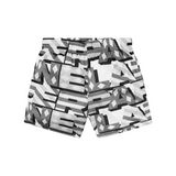 Paper Planes Diamond and Stripes Mesh Short (Grey)