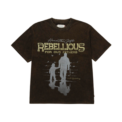 Honor the Gift Rebellious For Our Fathers Tee (Black) - Honor The Gift