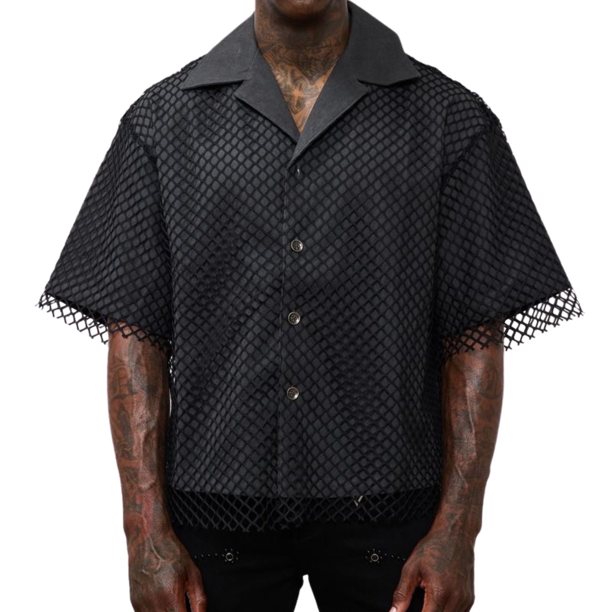 Valabasas "Endless Road" Button Down (Black)