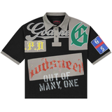 Godspeed Heritage Patchwork Polo (Black) - Godspeed