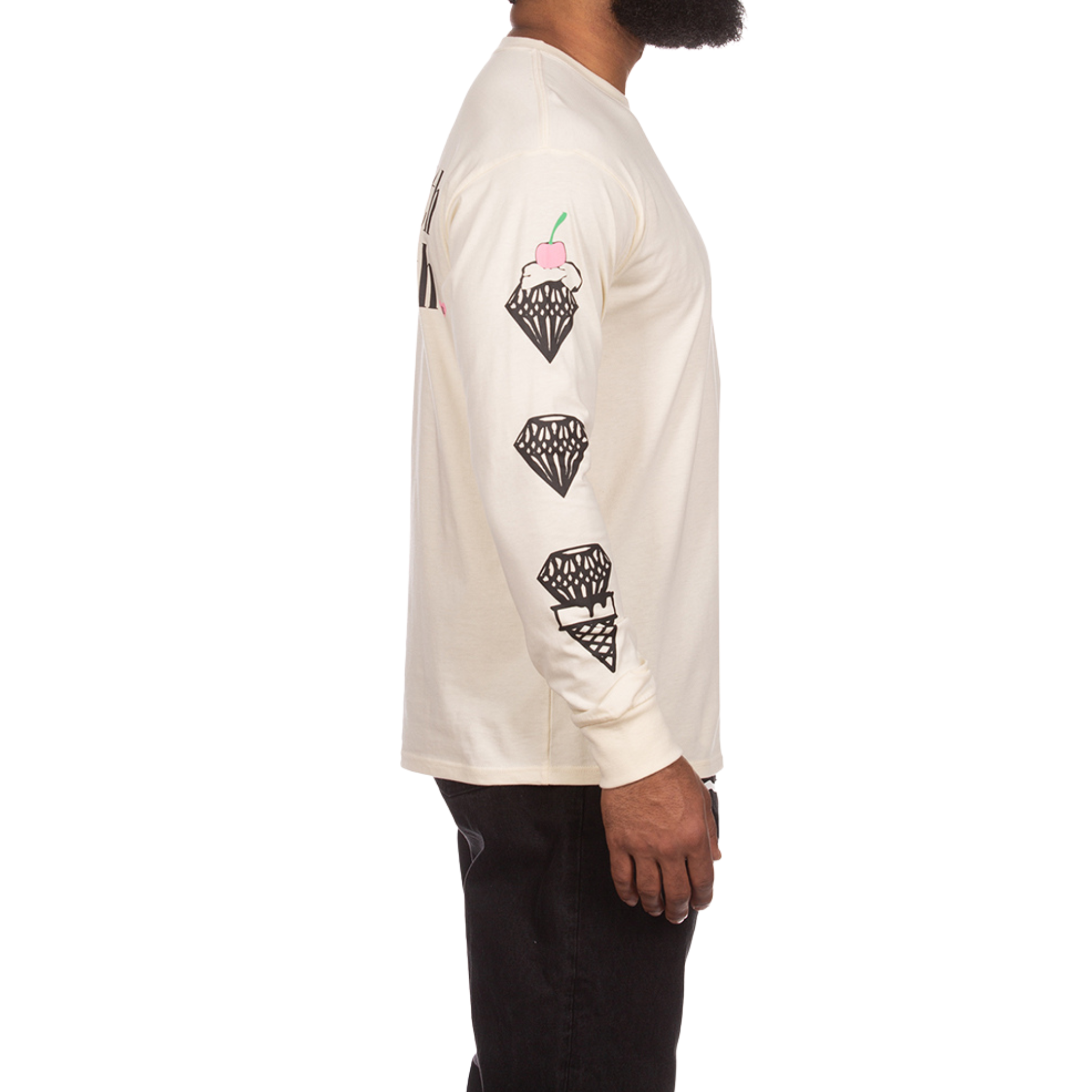 Icecream GFH/GFW LS Tee (Antique White)