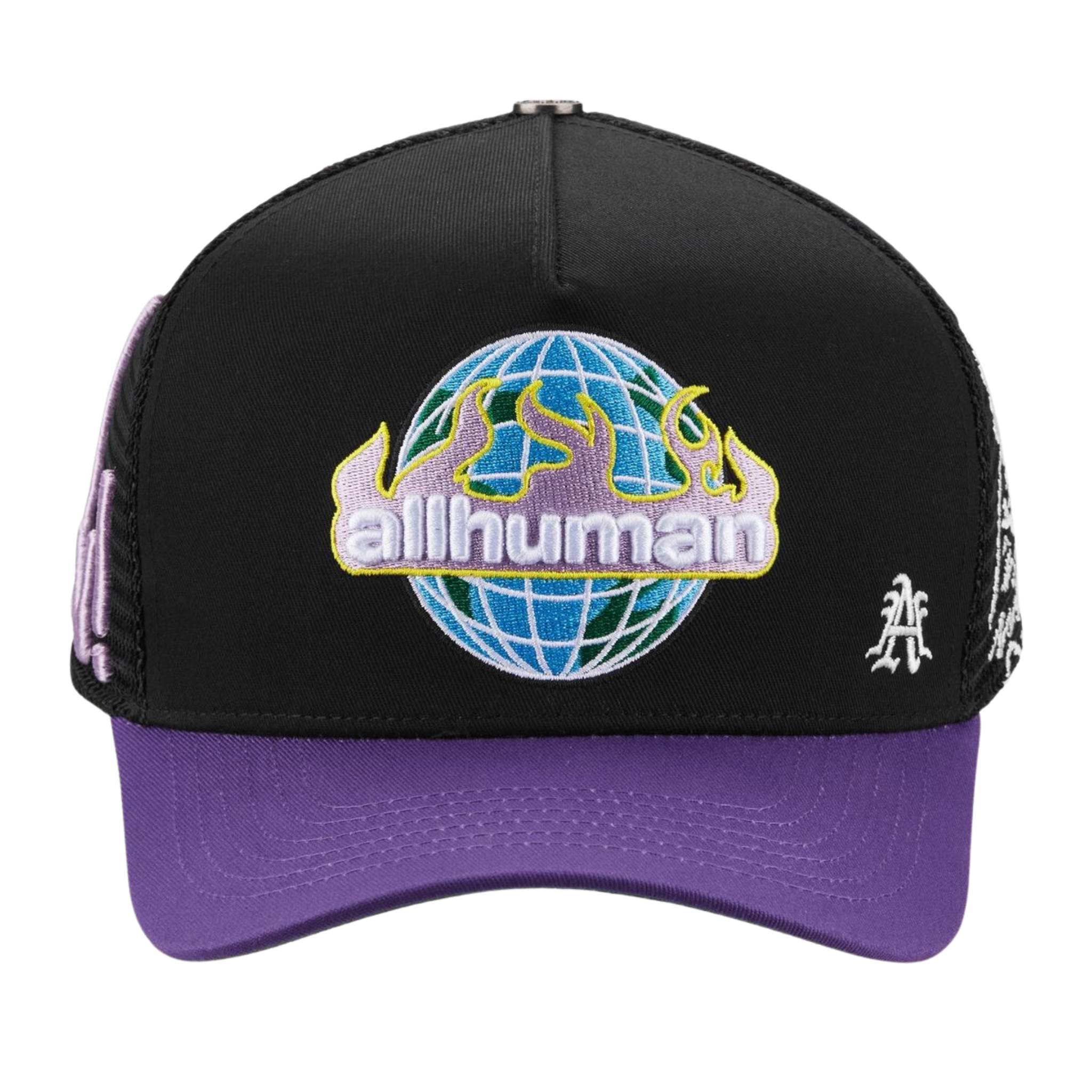 All Human "Syrup" Trucker (Black/Purple) - All Human