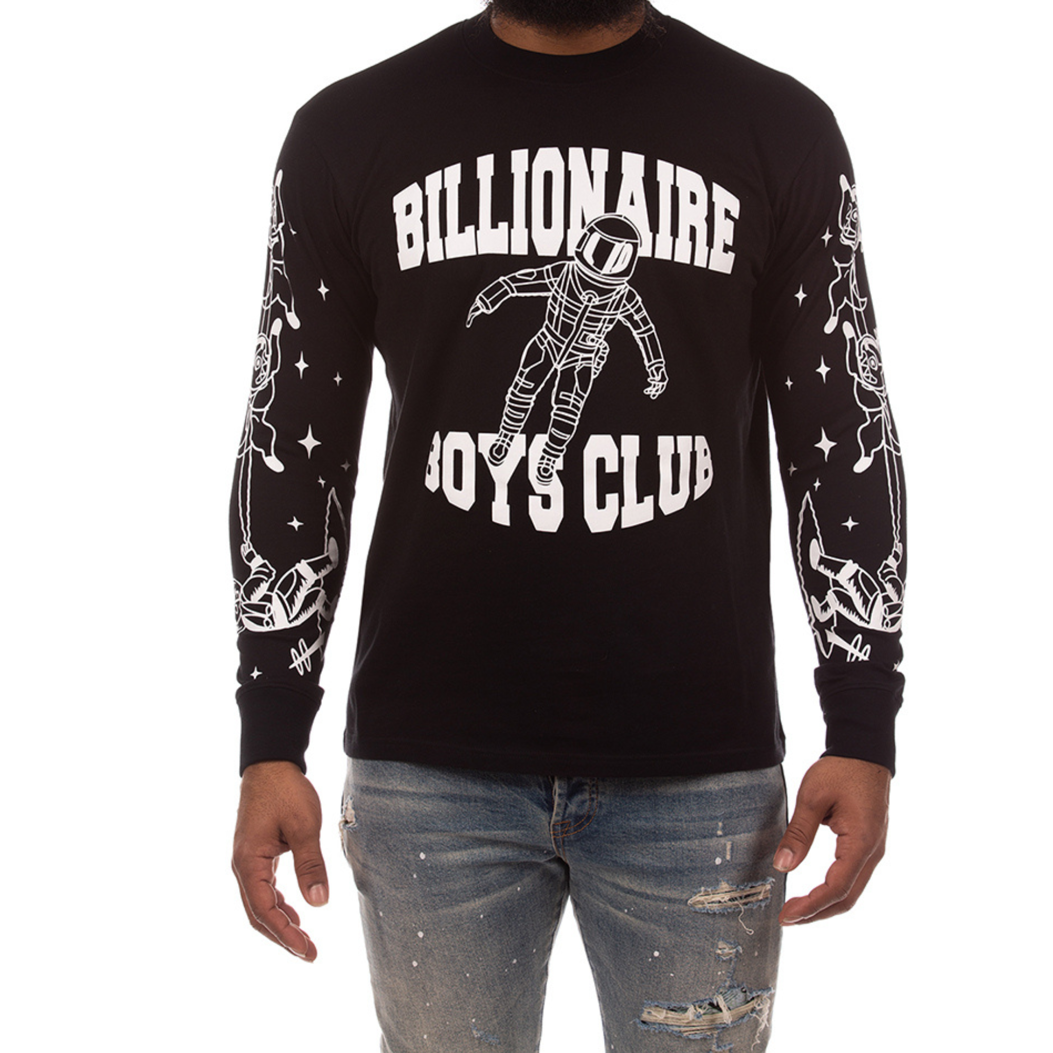 Billionaire Boys Club "Gravity" LS Tee (Black)
