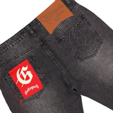 Godspeed "OG Logo" Flared Denim (Grey Wash)