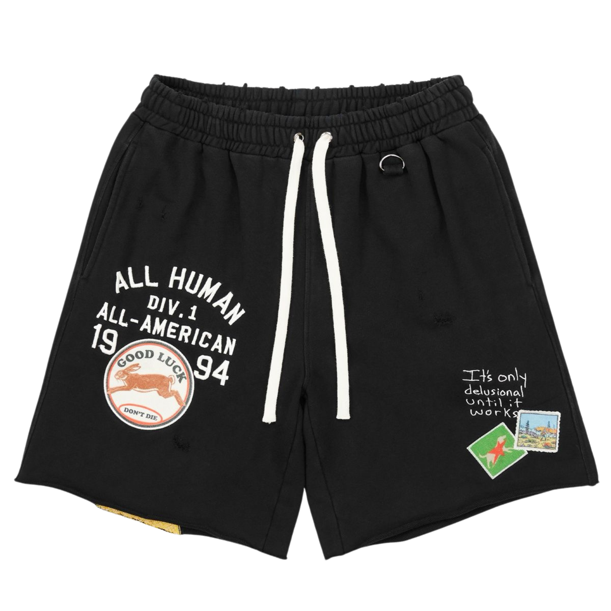 All Human "7am v2" Shorts (Black)