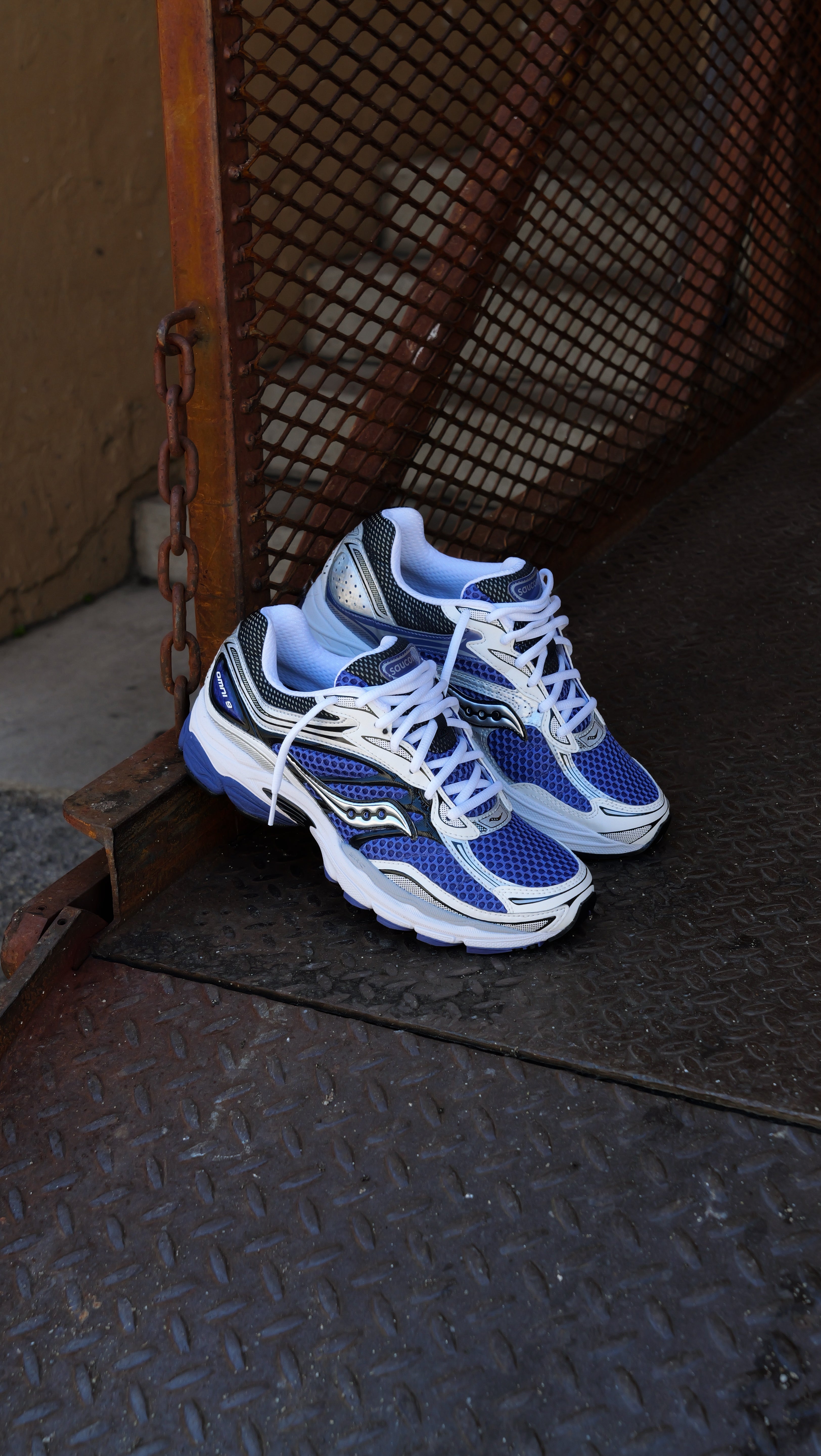 Mens Saucony ProGrid Omni 9 (Skipper Blue) - Saucony