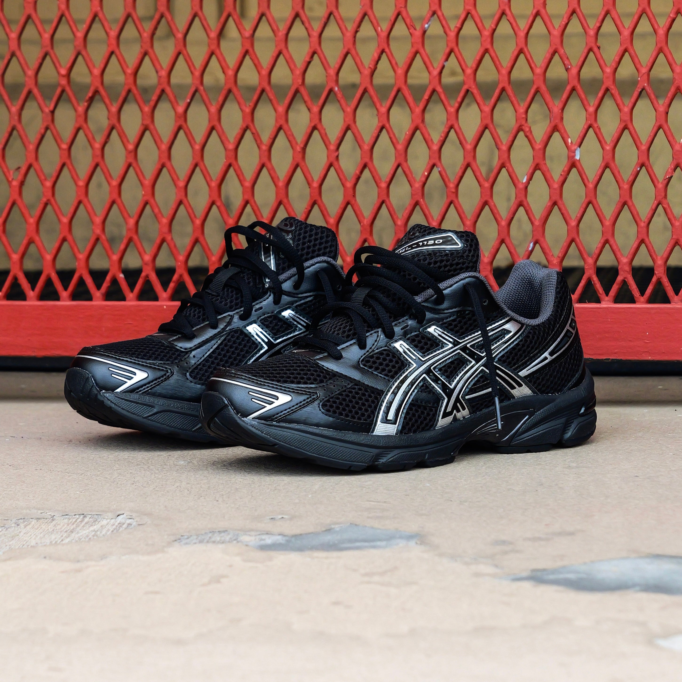 Mens Asics Gel-1130 (Black/Pure Silver)
