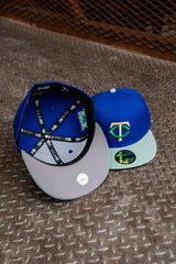 New Era Minnesota Twins 2014 All-Star Game Grey UV (Royal/Everest) 59Fifty Fitted