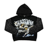 Mixed Emotion "Fallen Angels" Rhinestone Hoodie