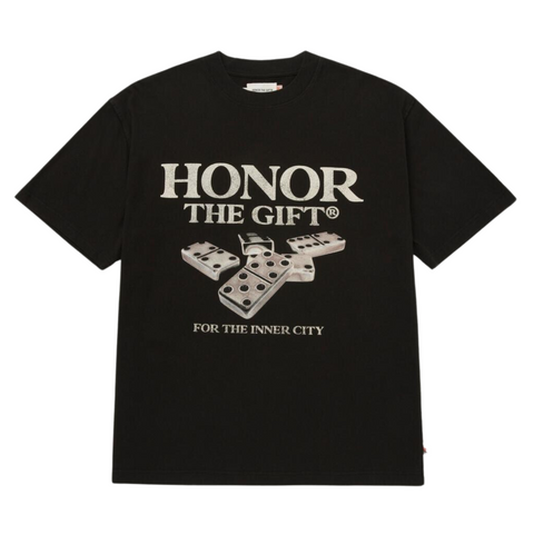 Honor The Gift Dominos Tee (Black) - Honor The Gift