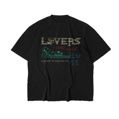 Lifted Anchors Lovers T-shirt (Black) - Lifted Anchors