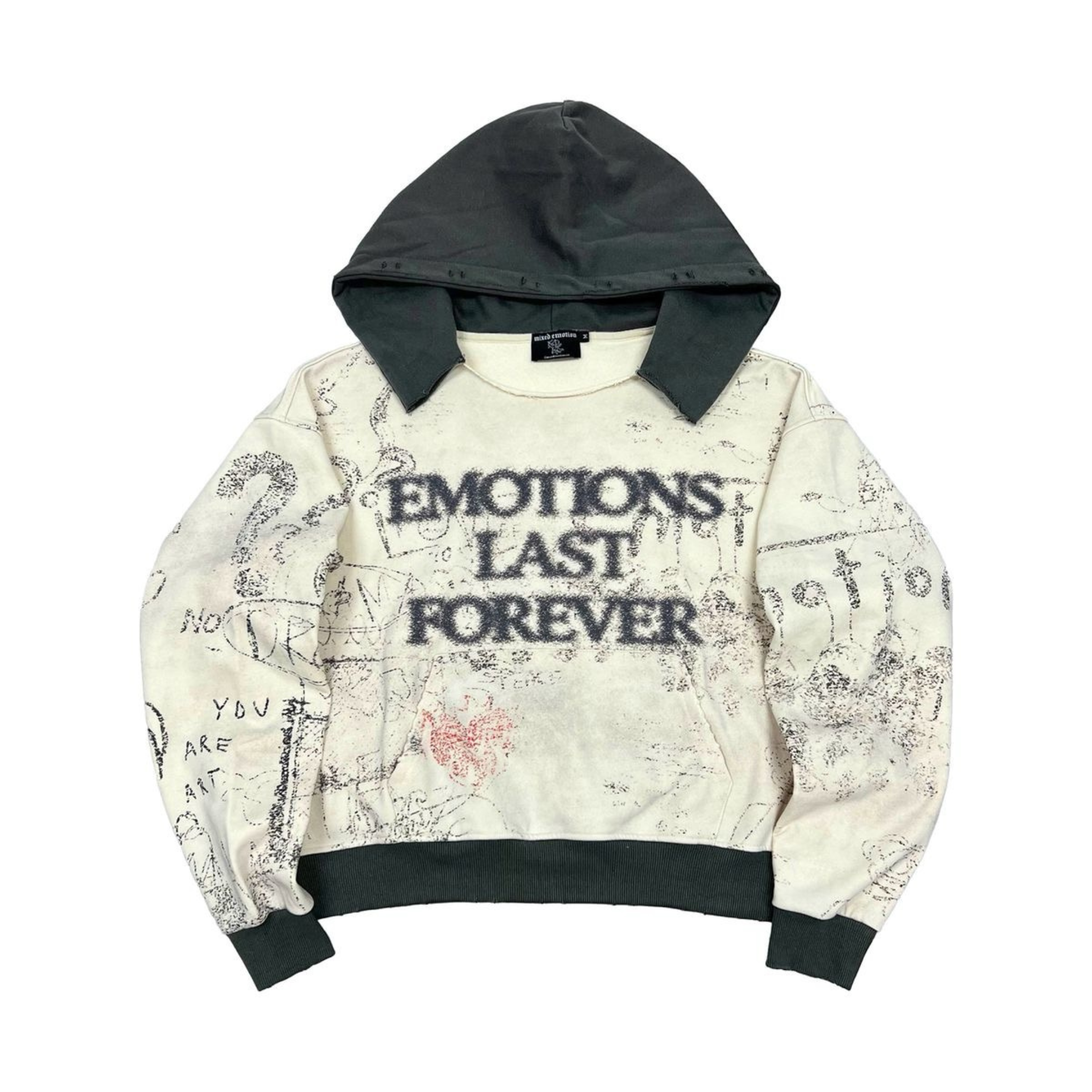 Mixed Emotion “Last Forever” Hoodie (Black) - Mixed Emotion