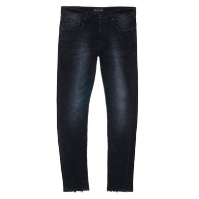 Purple Brand P001 Low Rise Skinny Jean (Black Wash) - PURPLE BRAND