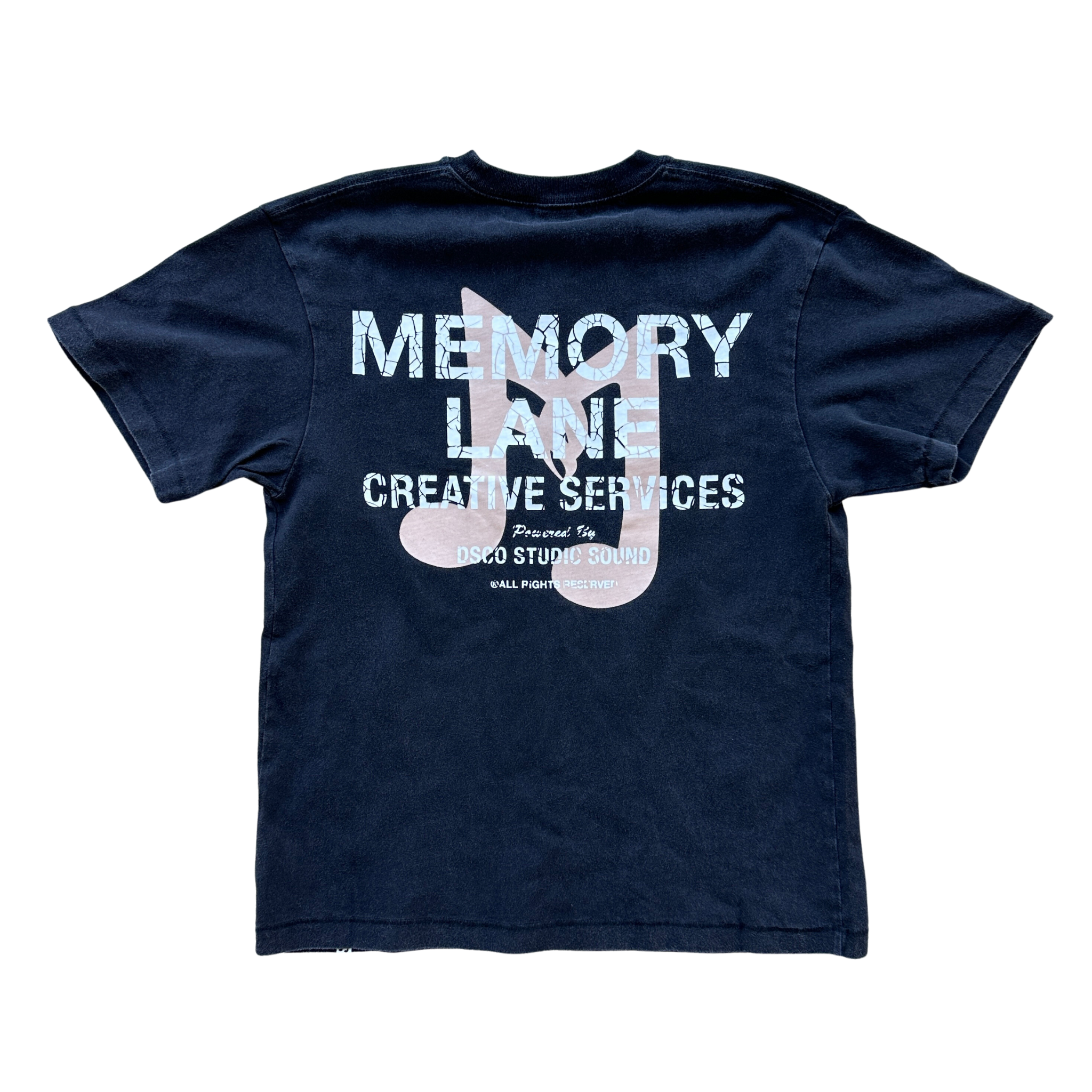 Memory Lane Vintage Label Tee (Vintage Black) - Memory Lane