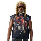 DUAA "SQUAD" Cutoff Tee (Black)