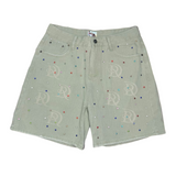 DRY ROT "Rodeo" Rhinestone Denim Shorts