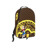 Sprayground "RICHIE RICH GOLD SHARKMOUTH" DLXSV Backpack