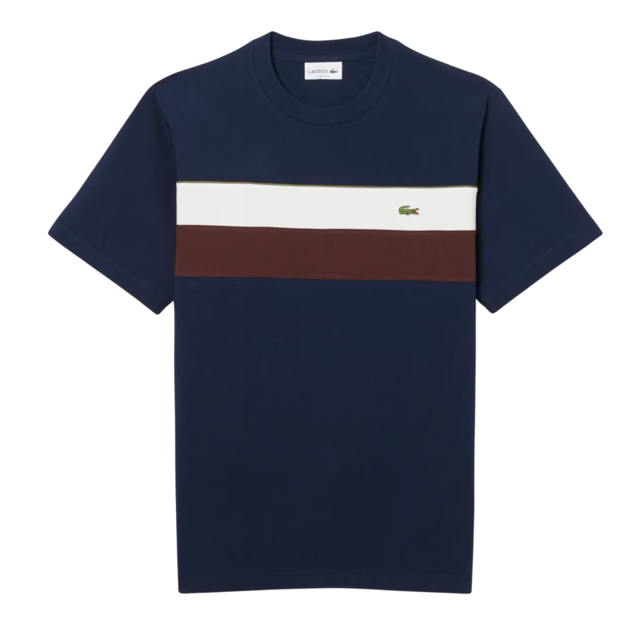 Lacoste Men's Colorblock Tee (Navy)