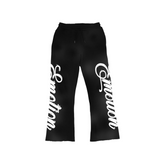 Mixed Emotion 'Signature' Flare Pants (Black)