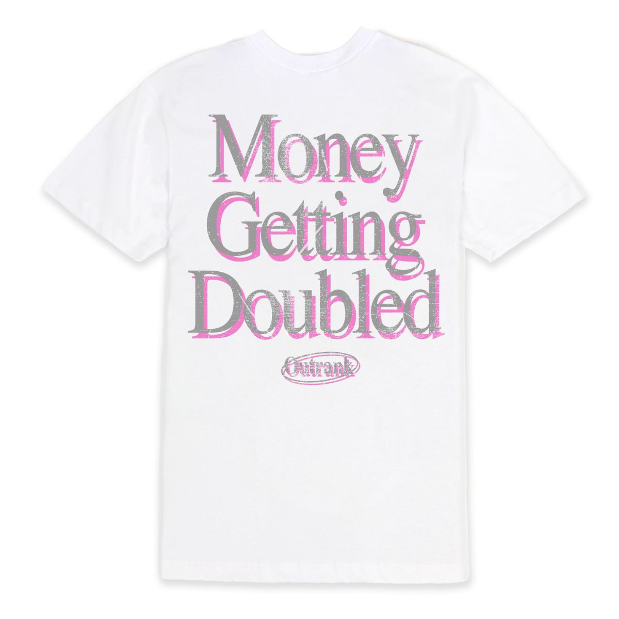 Outrank "Money Getting Doubled" Tee (White)