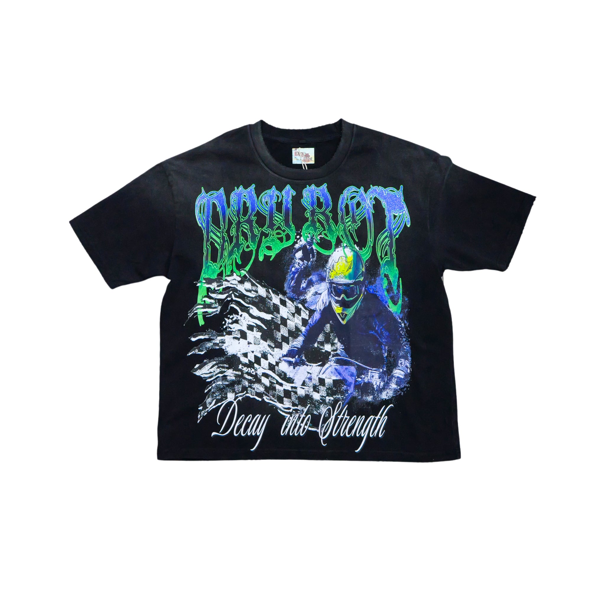 Dry Rot Motto T-shirt (Black)