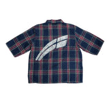 Rvs Labs "Lumière" Flannel (Navy/Crimson)
