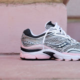 Mens Saucony ProGrid Omni 9 (Silver/Pink)