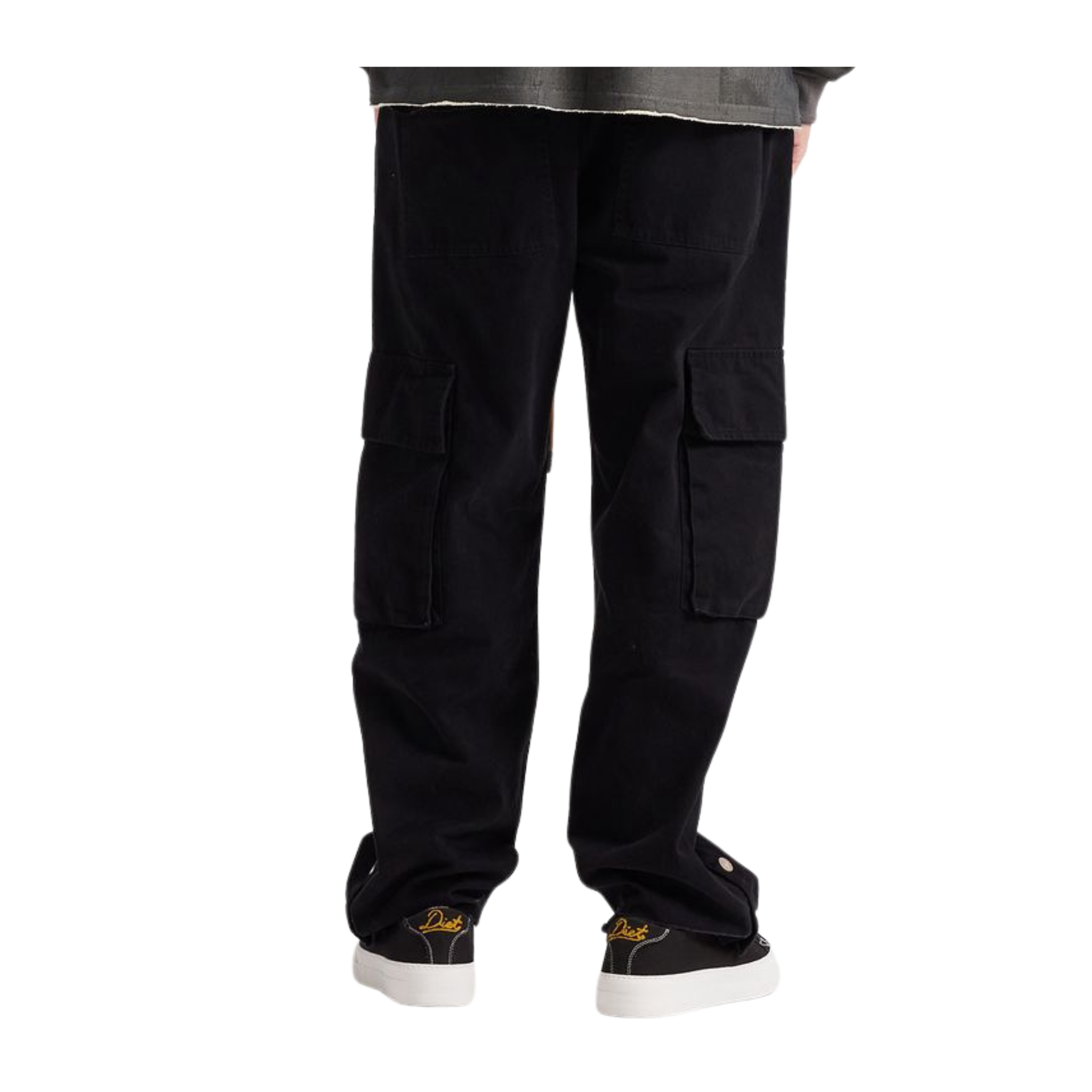 DSM Cargo Pants-Outlined (Black)