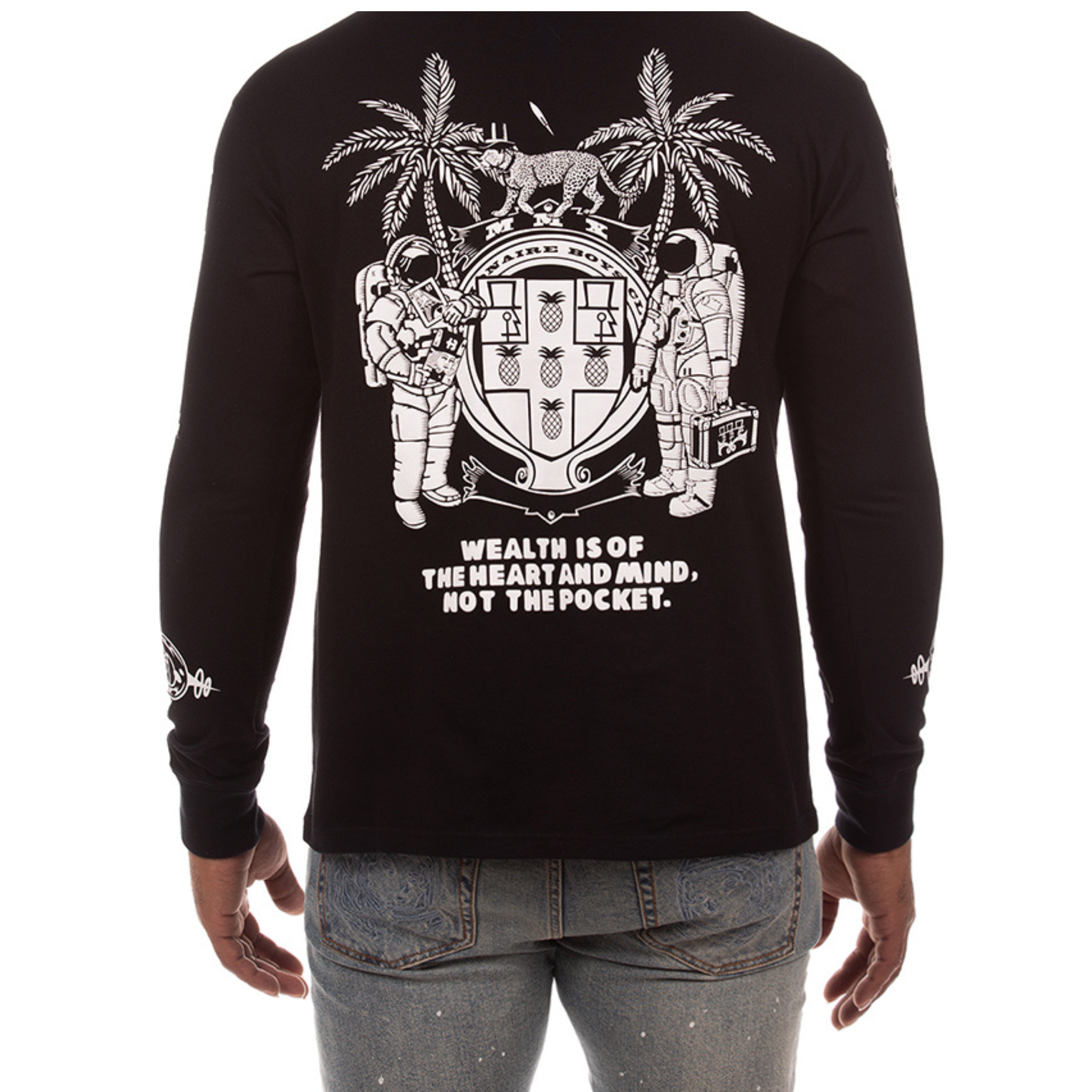 Billionaire Boys Club "Gravity" LS Tee (Black)