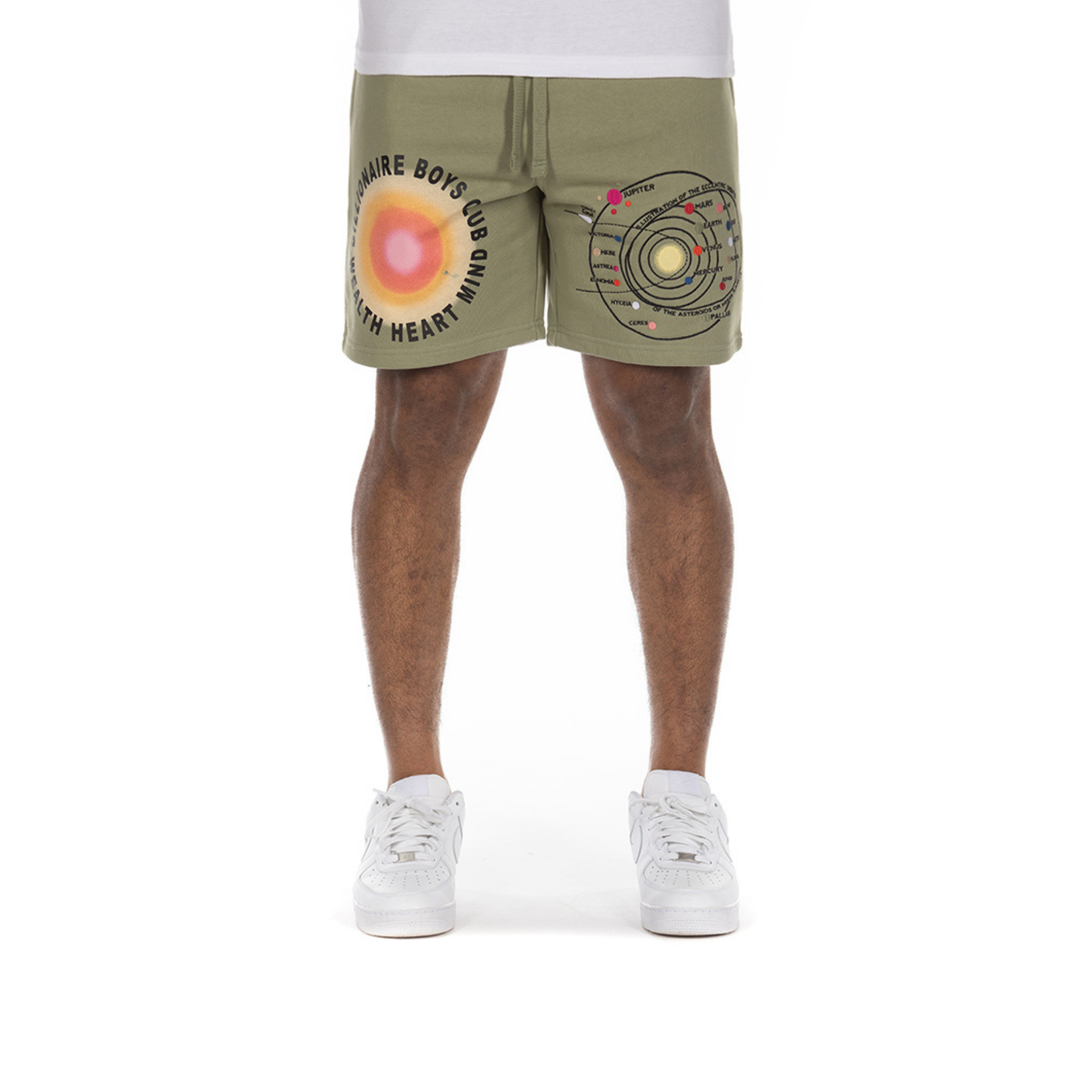 Billionaire Boys Club BB Aura Shorts (Oil Green)