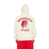 Memory Lane Studio Zip Hoodie (Off White)