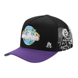 All Human "Syrup" Trucker (Black/Purple) - All Human