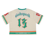 Godspeed "First Down Jersey" (Bone/Teal/Orange)
