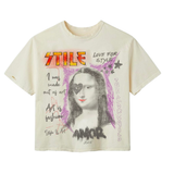Stile De Amor "MONALISA" Tee (Cream)