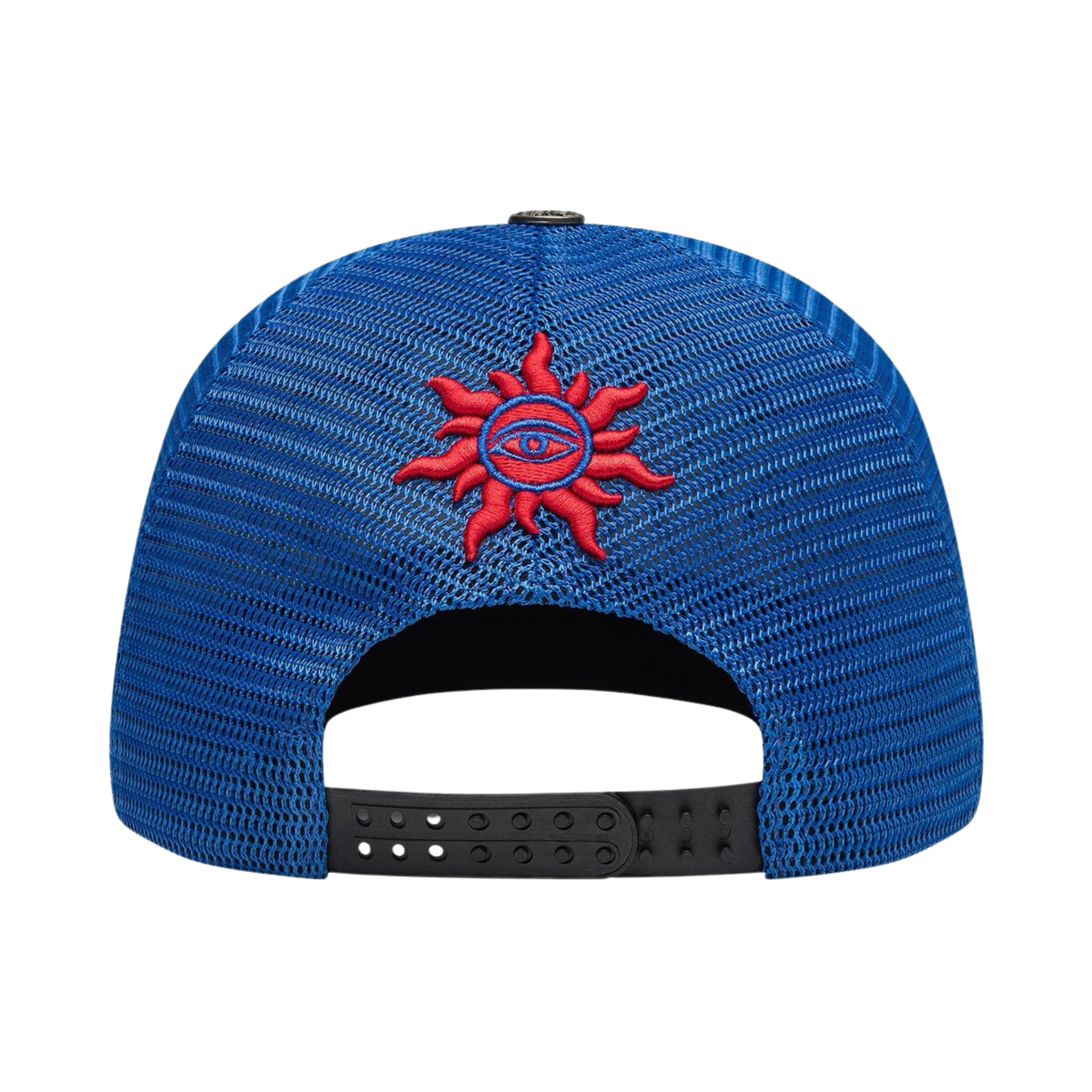 Godspeed GS Neo Trucker Hat (Blue/Yellow/Red)