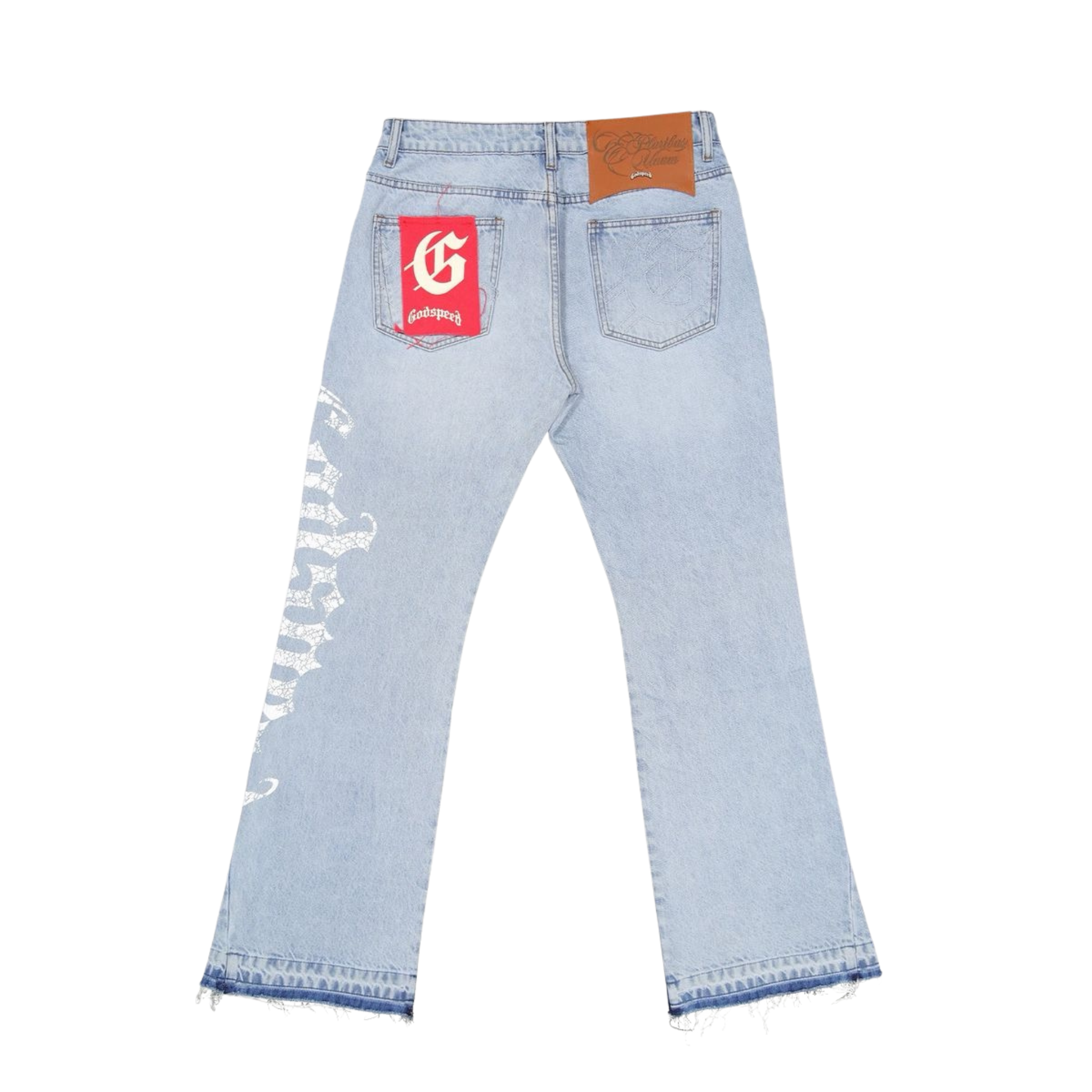 Godspeed "OG Logo" Flared Denim (Blue)