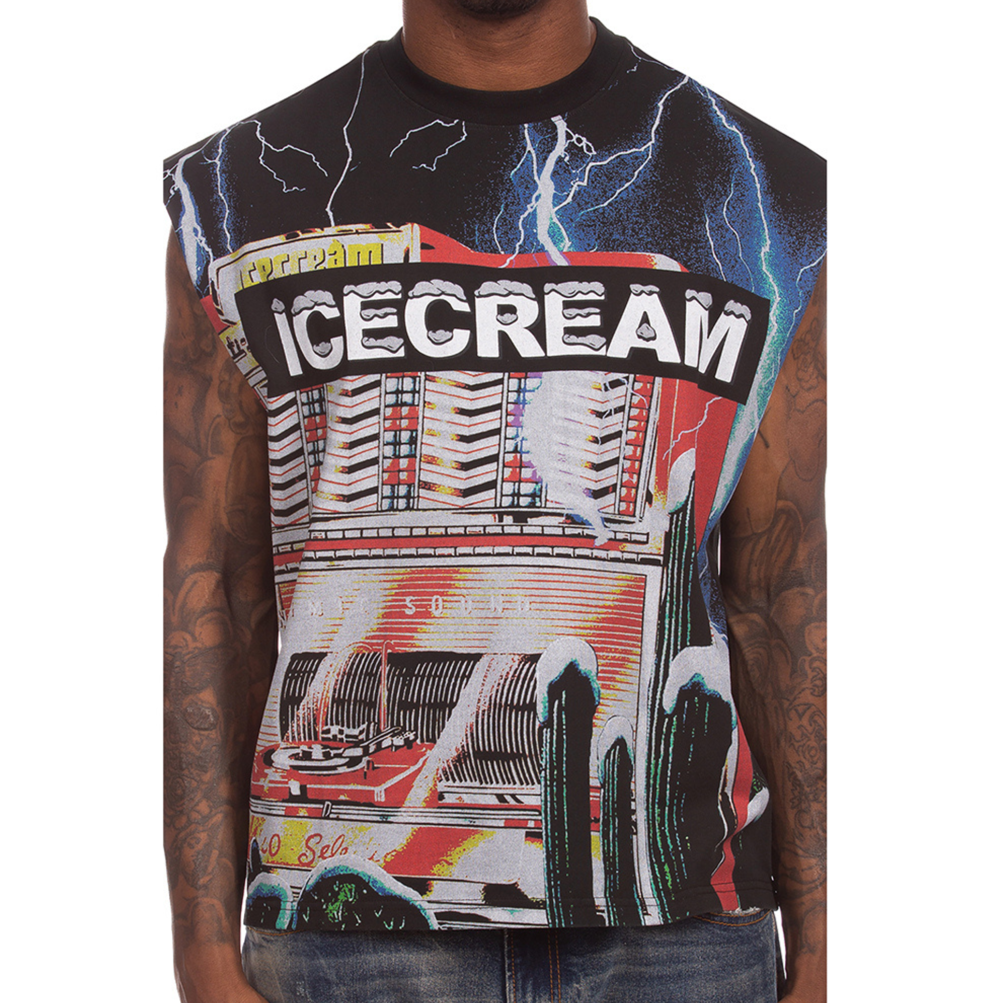Icecream "Cherry Bomb" Tank (Jet Set) - Ice Cream