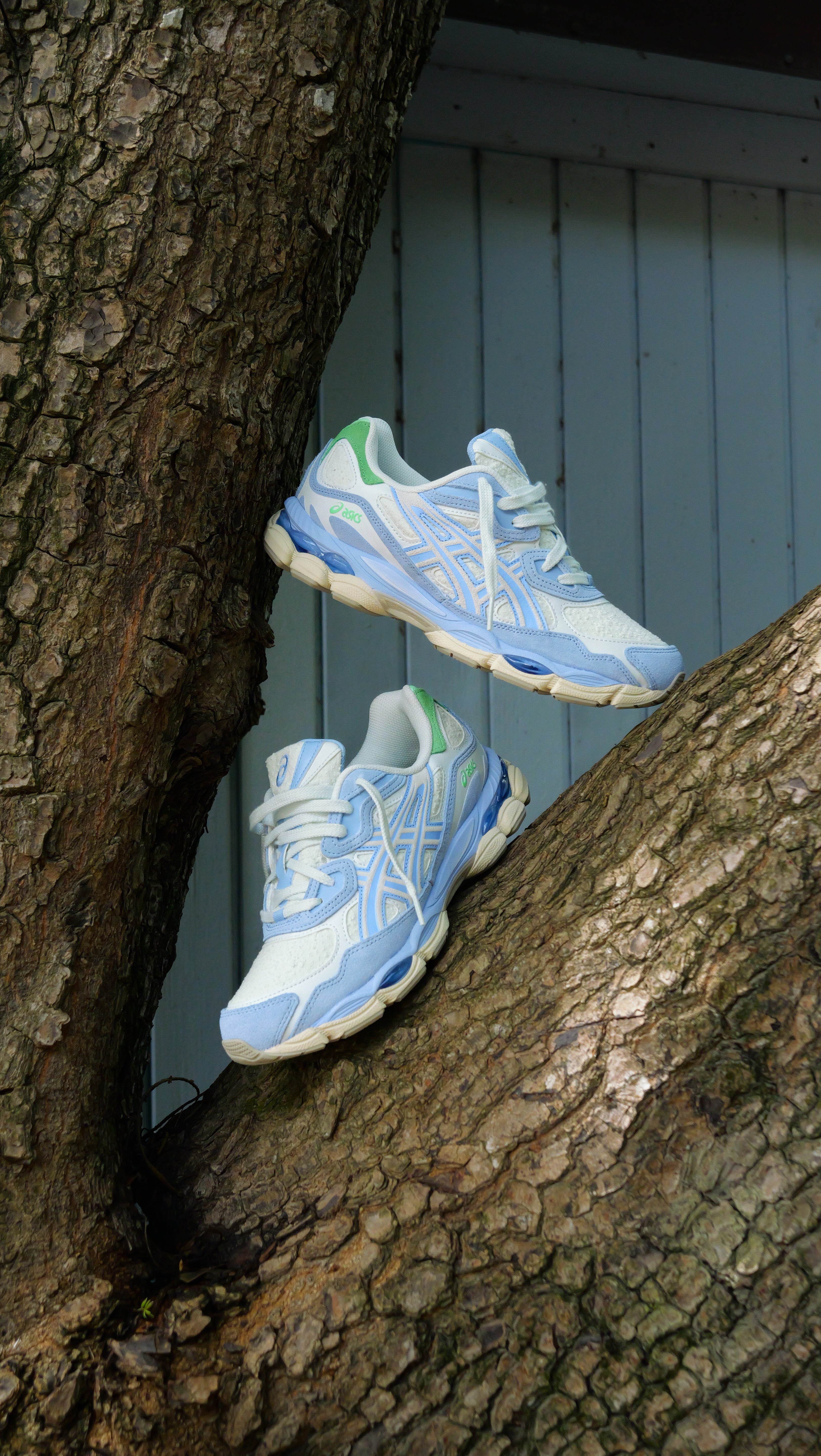 Mens Asics Gel-NYC (Airy Blue/ Stone Wash) - Asics