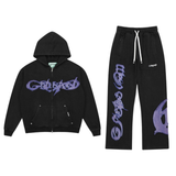Godspeed Raw Import Sweatsuit (Black/Blue) - Godspeed