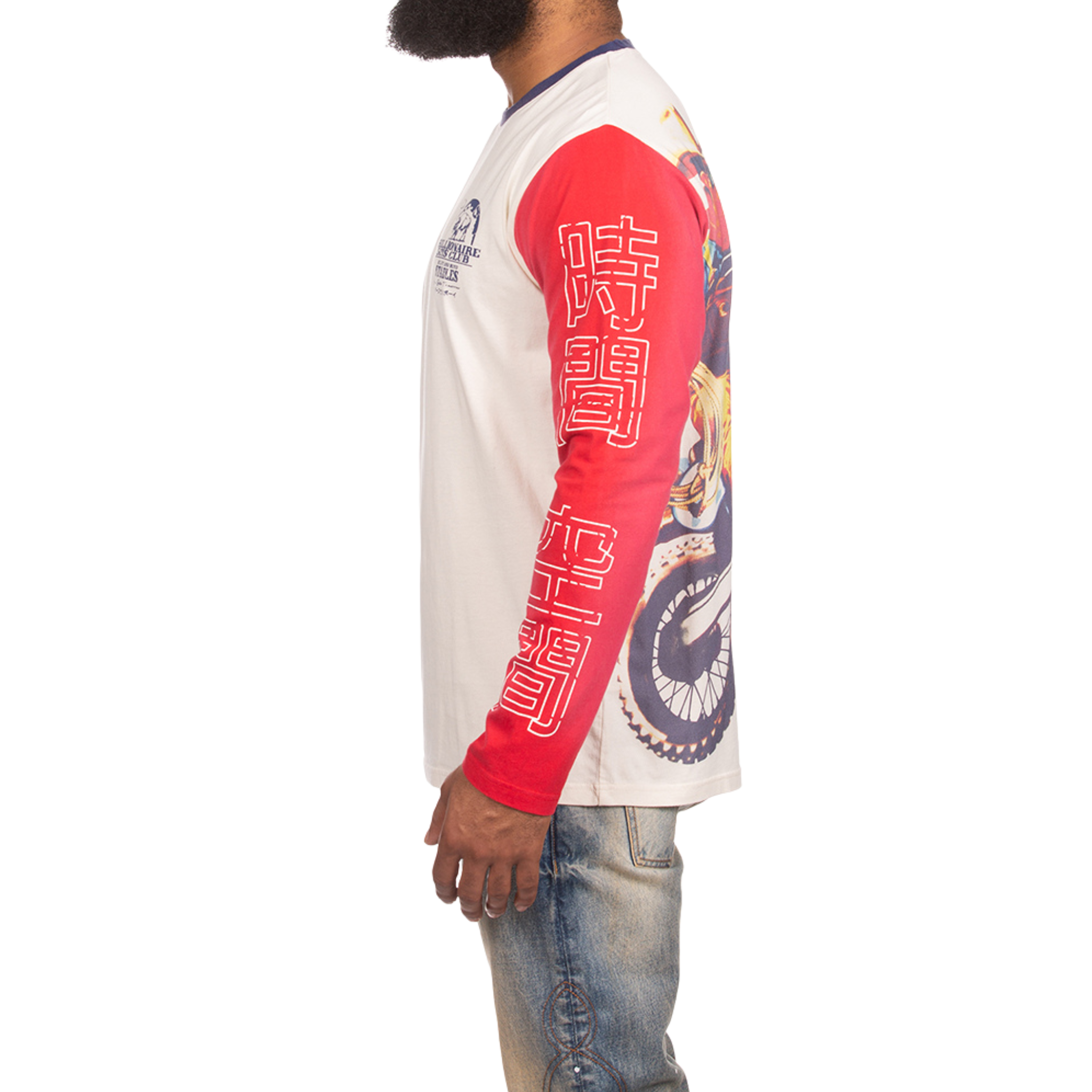 Billionaire Boys Club BB Ride Stables LS Knit (Whisper White)